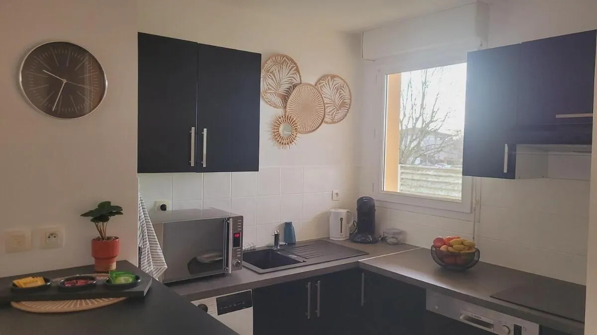 Charming T2 In Frouzins Apartment