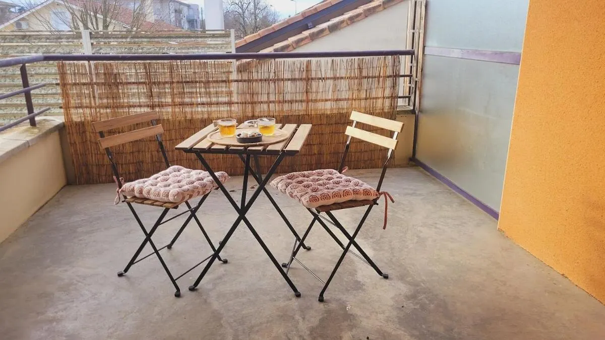 Charming T2 In Frouzins Apartment France