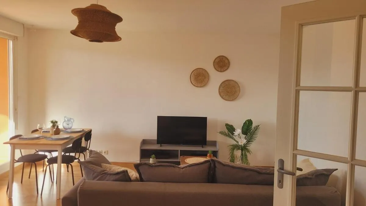 Charming T2 In Frouzins Apartment